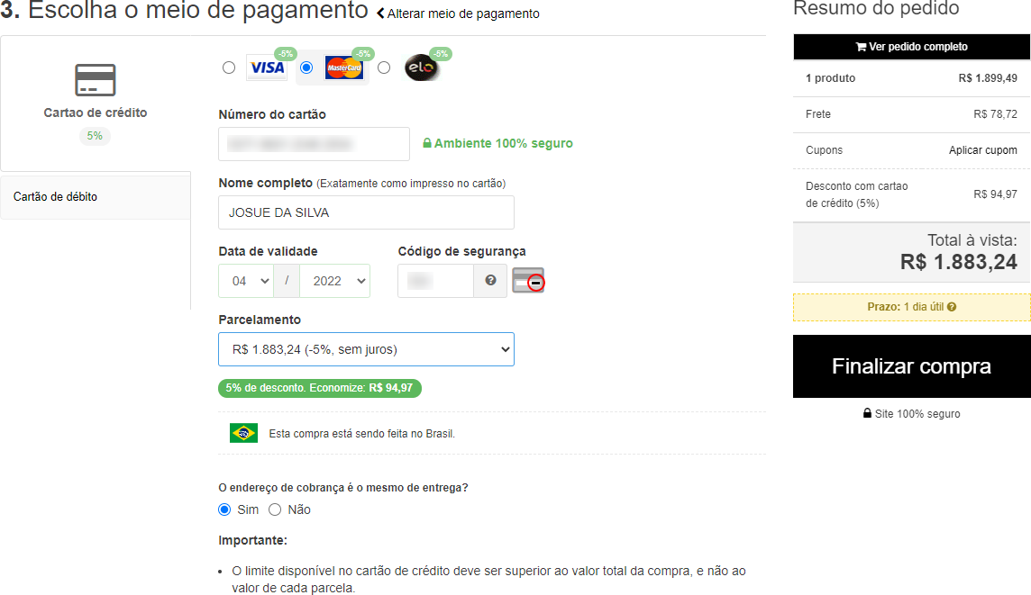 Como comprar na Alpinestars