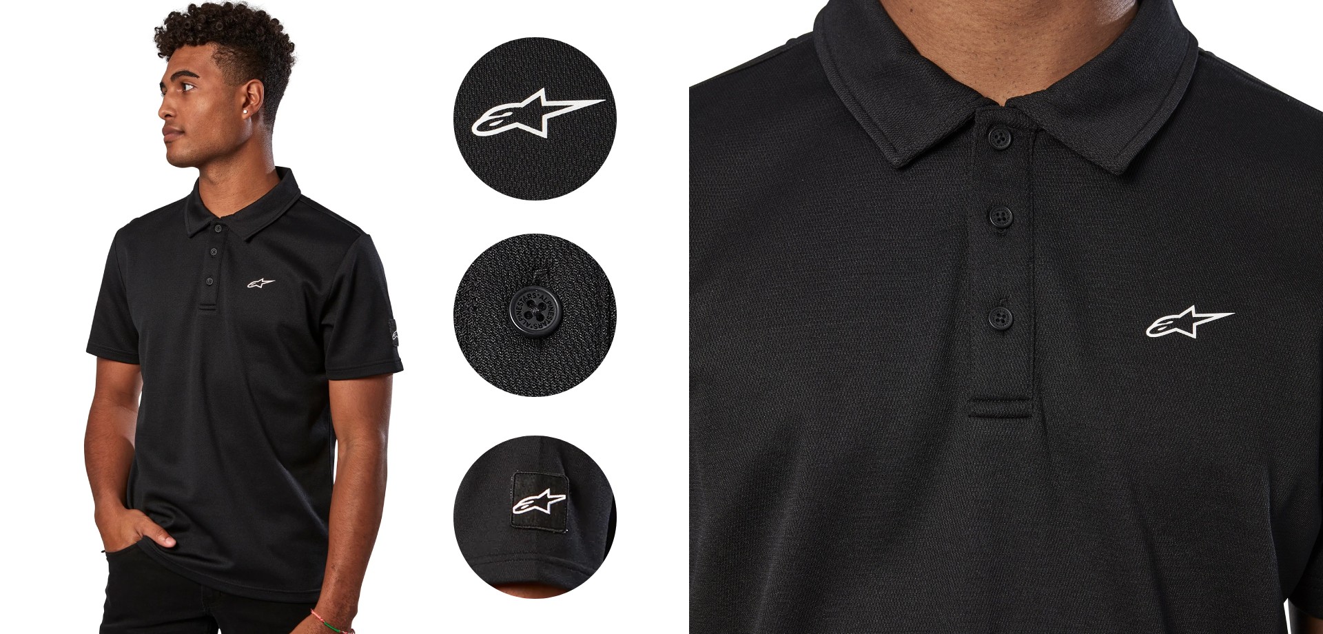 Camisa Polo Alpinestars Realm